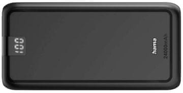Hama Hama Power Pack Performance prenosna baterija 24000 mAh antracitna