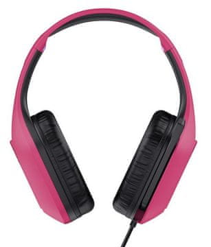 Trust GXT 415B Zirox roza žične slušalke