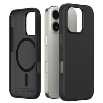 araree Ovitek Typo Skin M za iPhone 16 Pro, črn