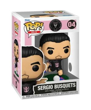 Funko Pop mls figura: Inter Miami - 04 Sergio Busquets (v gosteh) Večbarvna