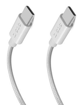 SBS USB-C SBS kabel 2 m siv