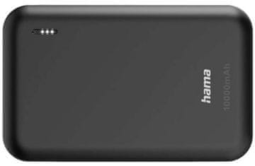 Hama Power Pack Pocket 10000 Mah prenosna baterija antracit