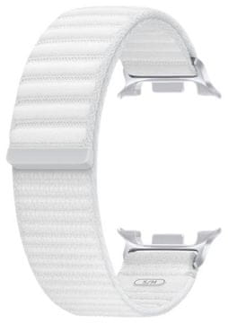 Samsung SAMSUNG pašček iz blaga za pametno uro Galaxy Watch8/Watch8 Classic ET-SVL32SWEGEU (S/M) bel
