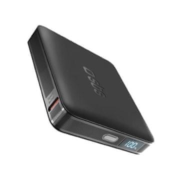 SBS Prenosna baterija 5000 mAh 10W lcd črne barve