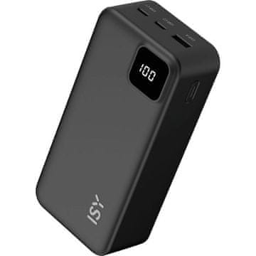 shumee Prenosna baterija ISY IPP-27000 mAh črne barve