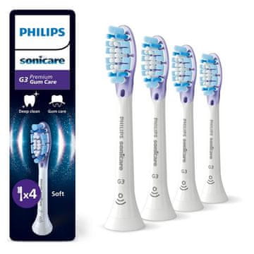 shumee PHILIPS SONICARE Premium Gum Care HX9054/87 nastavki za zobno ščetko 4 kosi bele barve