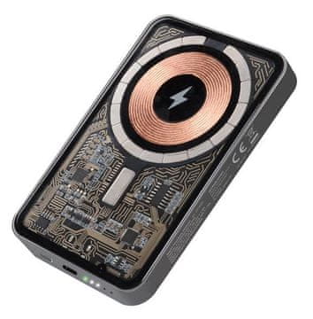 shumee Prenosna baterija ISY ITP-5000 5000mAh, prozorna