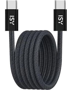 shumee Kabel USB tipa C ISY IUC-5400-BK 1 m črne barve