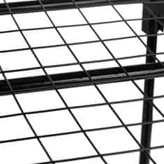 Northix Rastlinjak z 2 policama, plastični šotor, kompaktna zasnova, 100 x 50 x 150 cm