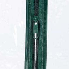 Northix Plastični rastlinjak za paradižnik, kompaktna zasnova, rolo vrata, 150 x 100 x 50 cm