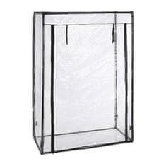 Northix PVC rastlinjak za paradižnik, brez dna, rolo vrata, kompaktna zasnova