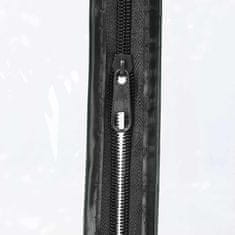 Northix PVC rastlinjak za paradižnik, brez dna, rolo vrata, kompaktna zasnova