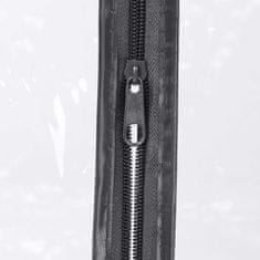 Northix Rastlinjak 3 police, kompaktna zasnova, rolo vrata, prozorna plastika