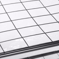 Northix Rastlinjak 3 police, kompaktna zasnova, rolo vrata, prozorna plastika