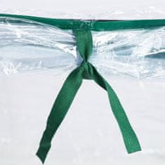 Northix PVC folija za rastlinjak, preprosta montaža, rolo vrata, zaščita pred škodljivci