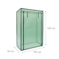 Northix Rastlinjak za paradižnike s poševno streho, kovinski okvir, zaščita pred vremenskimi vplivi