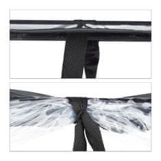 Northix Rastlinjak s PVC pokrovom, poševna streha, modularni sistem, dvoja stranska okna