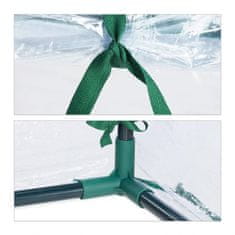 Northix PVC folija za rastlinjak, kompaktna zasnova, rolo vrata, zaščita pred vremenskimi vplivi