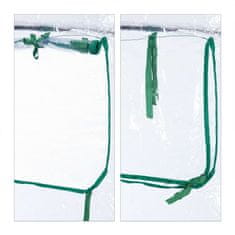 Northix PVC folija za rastlinjak, kompaktna zasnova, rolo vrata, zaščita pred vremenskimi vplivi