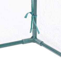 Northix Šotor za rastlinjak z vrati, PVC in jeklo, hitro sestavljanje, zaščita pred vremenskimi vplivi