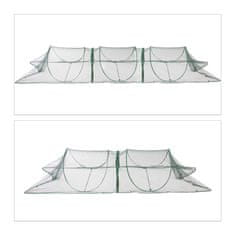 Northix Pop-up tunel za rastlinjak 3,5 m, zaščita pred pticami in žuželkami, nastavljiva velikost