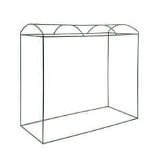 Northix Rastlinjak za paradižnik XL z okroglo streho, UV-odporna folija, nastavljiva vrata