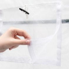 Northix Rastlinjak za paradižnik XL z okroglo streho, UV-odporna folija, nastavljiva vrata