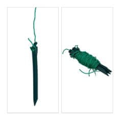 Northix Rastlinjak za paradižnik višine 197 cm, poševna streha, mrežasta stranska okna, široka vrata