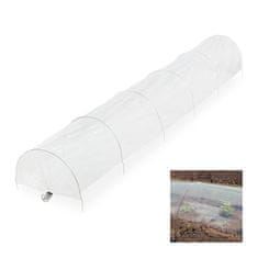 Northix Tunel rastlinjak vrt 3,7 m, zaščita pred vremenskimi vplivi, dvojne zadrge, zatiči za tla