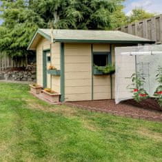 Northix Rastlinjak za paradižnik XL s poševno streho, UV zaščita, nastavljive zadrge, velika osnovna površina