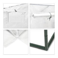 Northix Rastlinjak za paradižnik XL s poševno streho, UV zaščita, nastavljive zadrge, velika osnovna površina