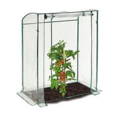 Northix Rastlinjak za paradižnik iz PVC plastike, UV zaščita, rolo vrata, enostavna montaža