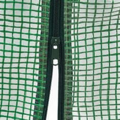 Northix Tunelski rastlinjak, zaščita pred vremenskimi vplivi, dvojnimi zadrgami, zatiči za tla