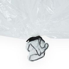 Northix Tunel rastlinjak vrt 3,7 m, zaščita pred vremenskimi vplivi, dvojne zadrge, zatiči za tla