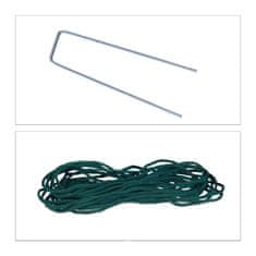 Northix Vhodni rastlinjak s 4 okni, jeklena cev, vremensko odporna folija, sistem polic