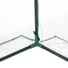 Northix Rastlinjak za paradižnik iz PVC plastike, UV zaščita, rolo vrata, enostavna montaža