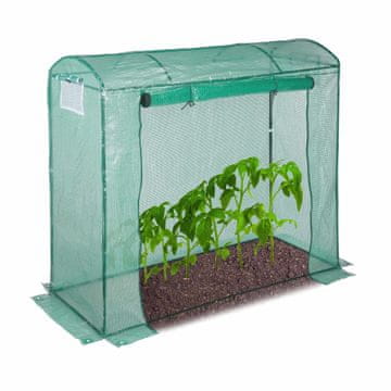 Northix Rastlinjak za paradižnik 170x200x80 cm, UV-odporna folija, prezračevalno okno, zaščita pred škodljivci