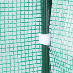 Northix Rastlinjak za paradižnik 170x200x80 cm, UV-odporna folija, prezračevalno okno, zaščita pred škodljivci