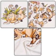 Disney DISNEY Bambi Bežna ženska pižama, dvodelna poletna pižama z naramnicami, 100% bombaž OEKO-TEX M