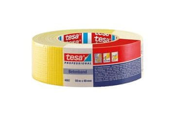 Tesa Popravilni trak Textile repair tape 4662 Betonband, 50 m x 48 mm, yellow