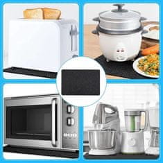 ER4 2X Zaščitna Podloga Za Fritezo Na Vroči Zrak, Toplotno Odporna, 44 X 30 Cm