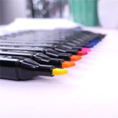 Rayher.	 NOVA flomastri za tekstil z dvema konicama set 12