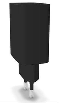 Gembird polnilec USB, 2x vhod, 20W, hitro polnjenje, črn