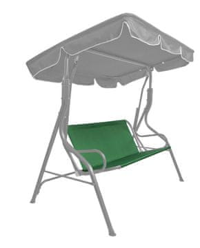 VETRO PLUS Nadomestni tekstilni sedež za vrtno gugalnico 93 x 114 cm, temno zelen