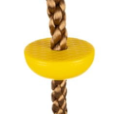 Kruzzel Otroška dvonamenska gugalnica in plezalna vrvica KRUZZEL