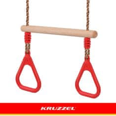 Kruzzel Kruzzel 2v1 Otroška Gugalnica in Gimnastična Palica