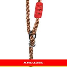 Kruzzel Otroški lesena gugalnica / trapez z ročaji