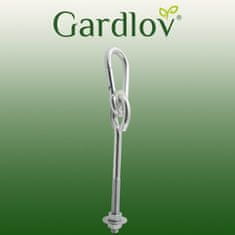 Gardlov Jekleni Obešalni Kavelj s Karabino za Vrtne Gugalnice - Nosilnost do 300 kg