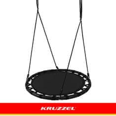 Iso Trade Črno Gnezdo Gugalnica, 100 cm - Izjemna Vzdržljivost za Vso Družino