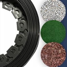 Aga Vrtna plastična obroba 10 m